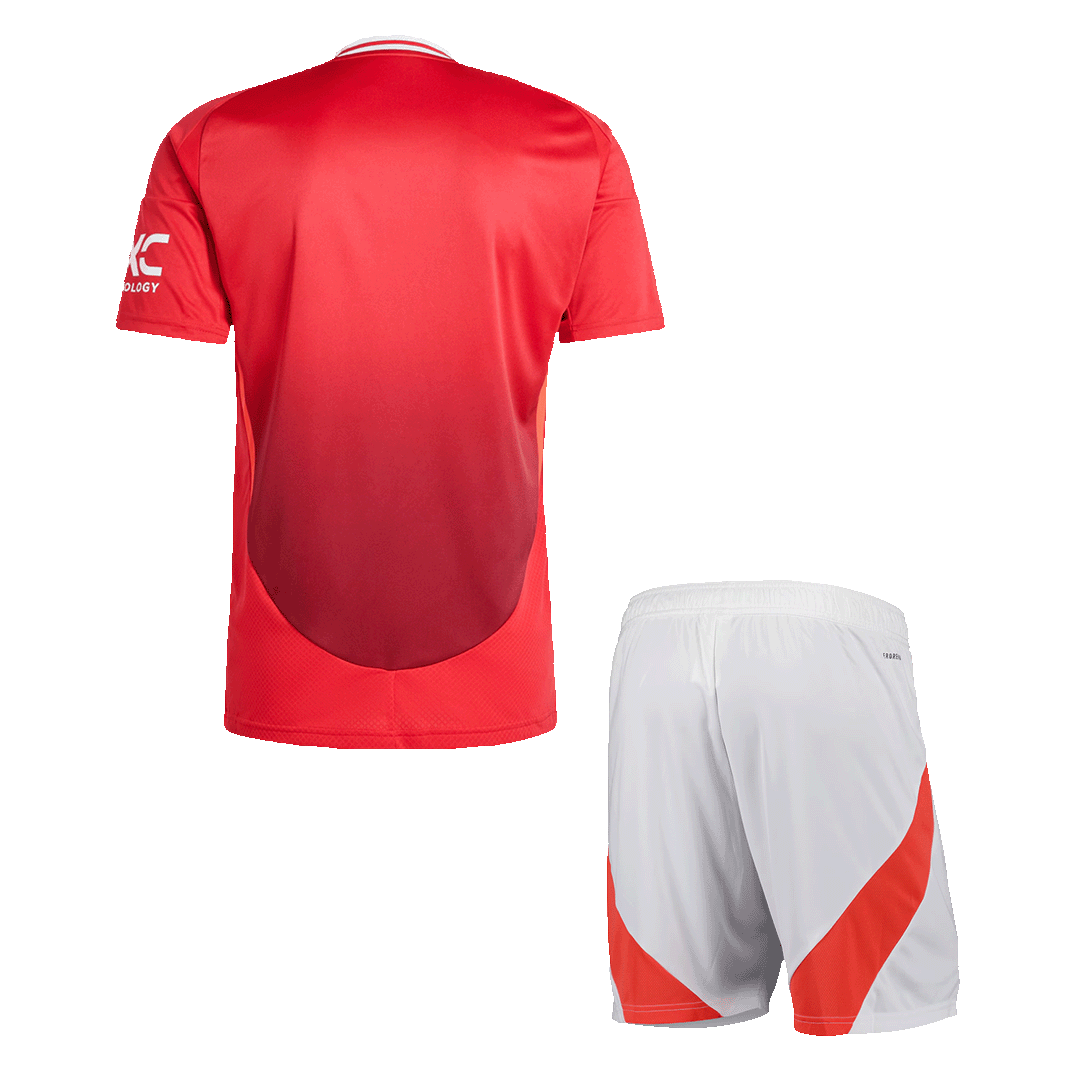 Manchester United Home Jerseys Kit 2024/25