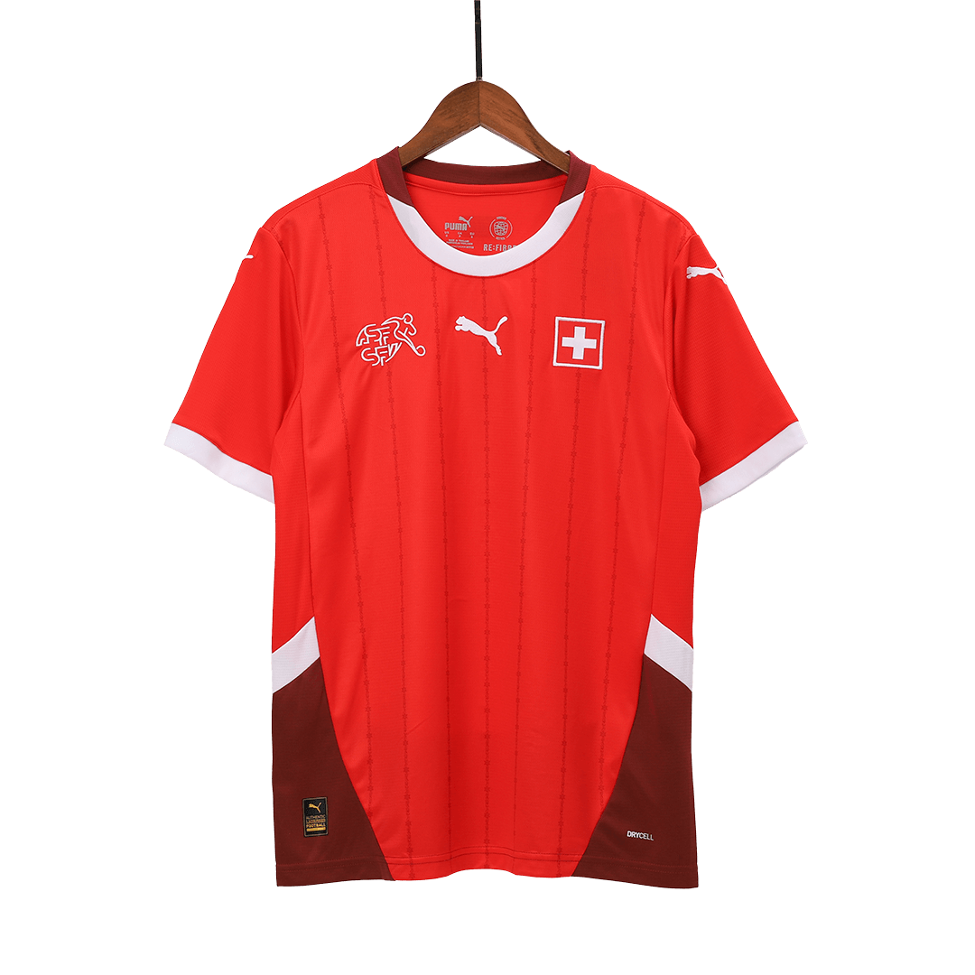 Switzerland Home Soccer Jersey EURO 2024