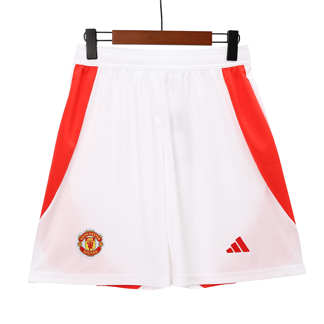 Manchester United Home Soccer Shorts 2024/25