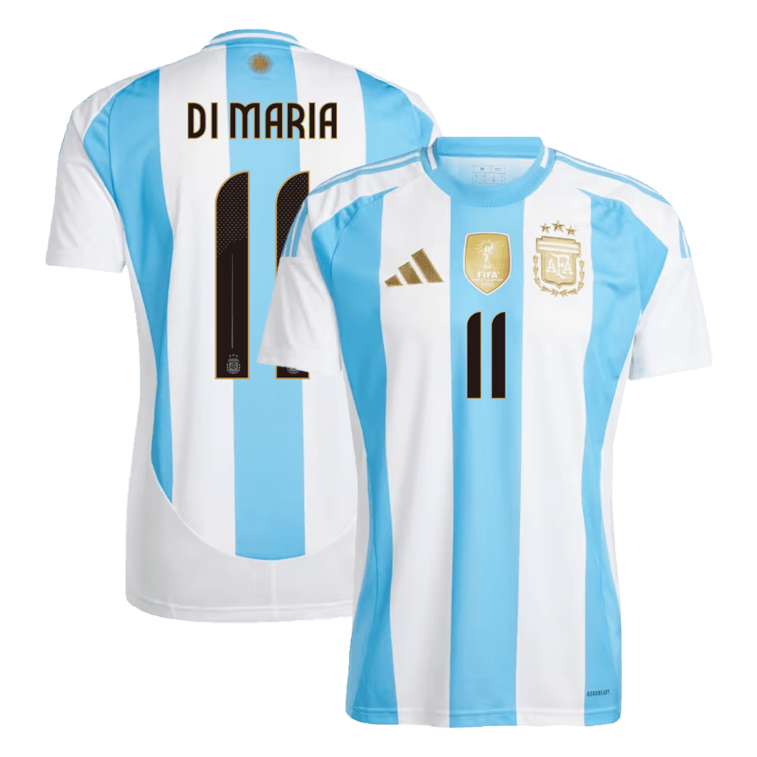 DI MARIA #11 Argentina Home Soccer Jersey 2024