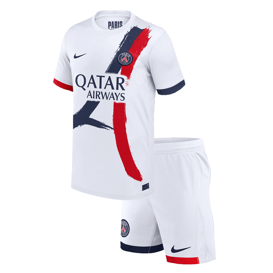 PSG Away Kids Soccer Jerseys Kit 2024/25