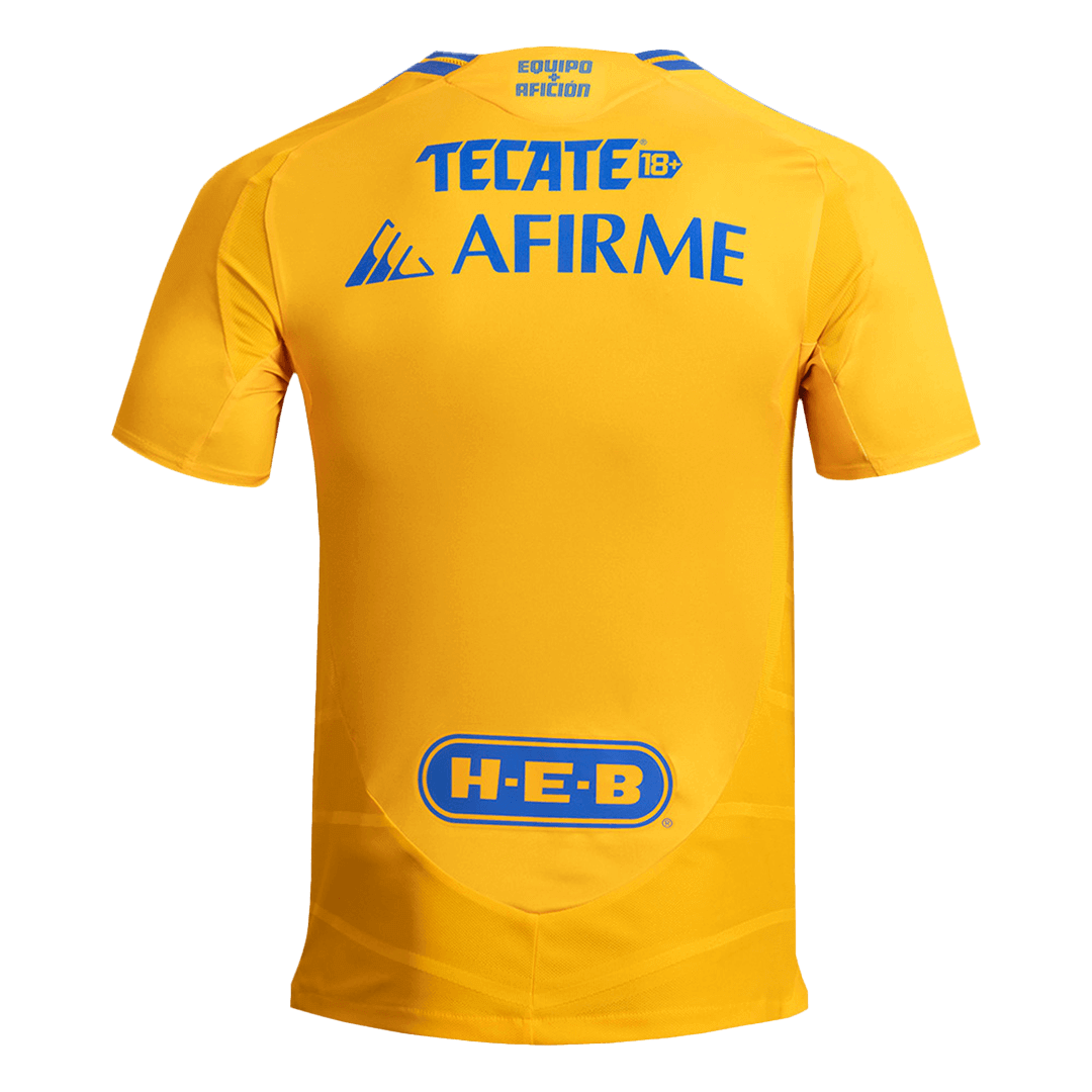 Tigres UANL Home Authentic Soccer Jersey 2024/25