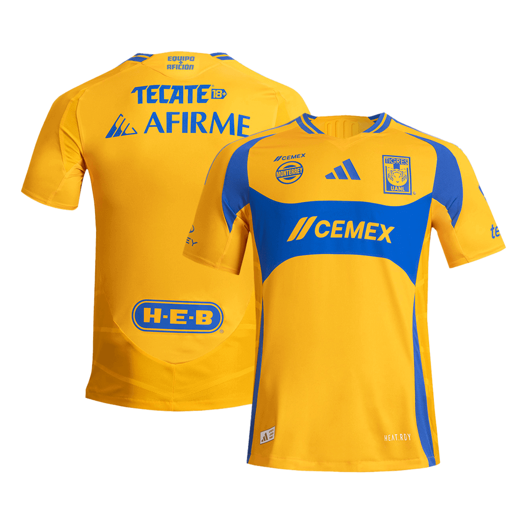 Tigres UANL Home Authentic Soccer Jersey 2024/25