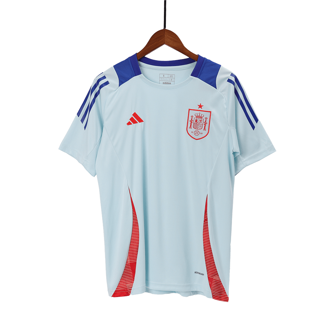 Spain Pre-Match Soccer Jersey EURO 2024 Blue
