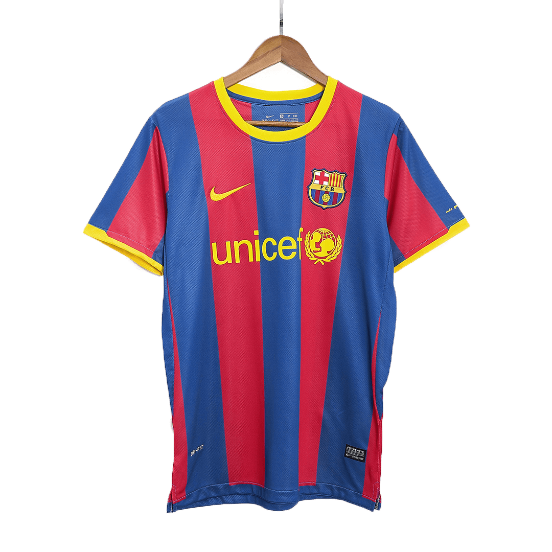Vintage Soccer Jersey A.INIESTA #8 Barcelona Home 2010/11