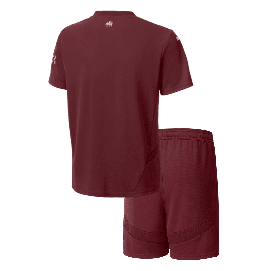 Manchester City Third Away Kids Soccer Jerseys Kit 2024/25
