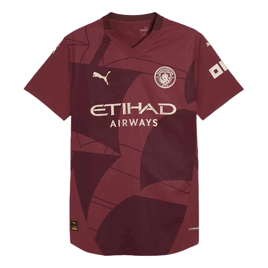 Manchester City Third Away Authentic Soccer Jersey 2024/25