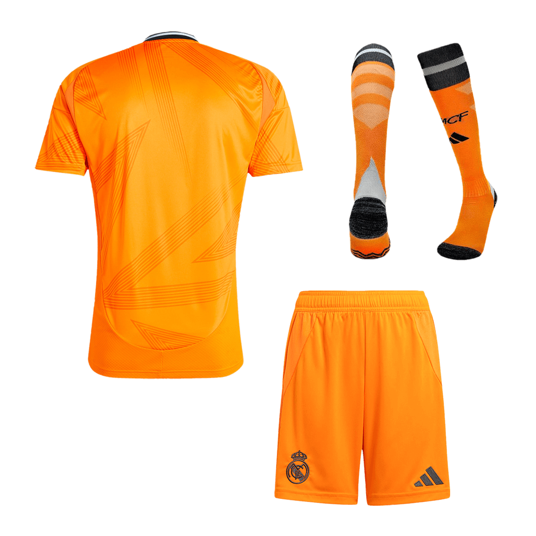 Real Madrid Away Soccer Jersey Kit(Jersey+Shorts+Socks) 2024/25