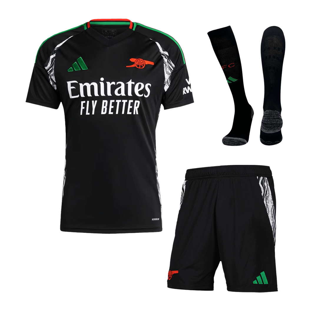 Arsenal Away Jerseys Full Kit 2024/25