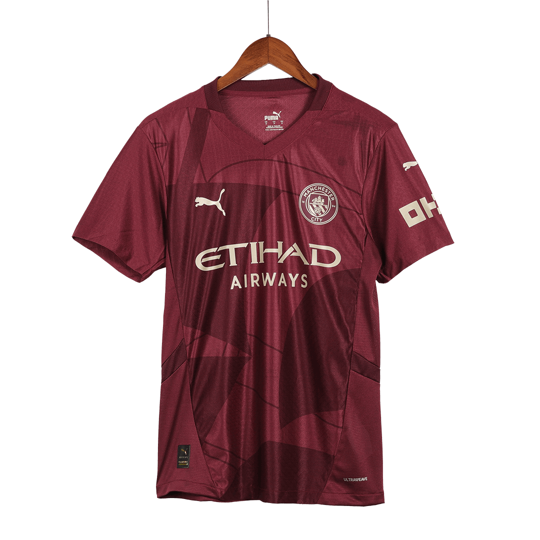 Manchester City Third Away Authentic Soccer Jersey 2024/25