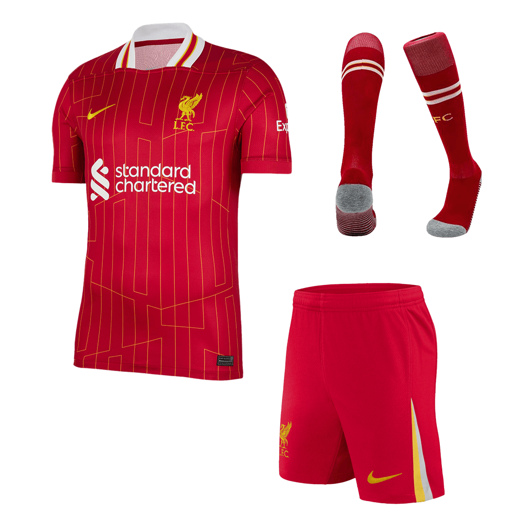Liverpool Home Jerseys Full Kit 2024/25