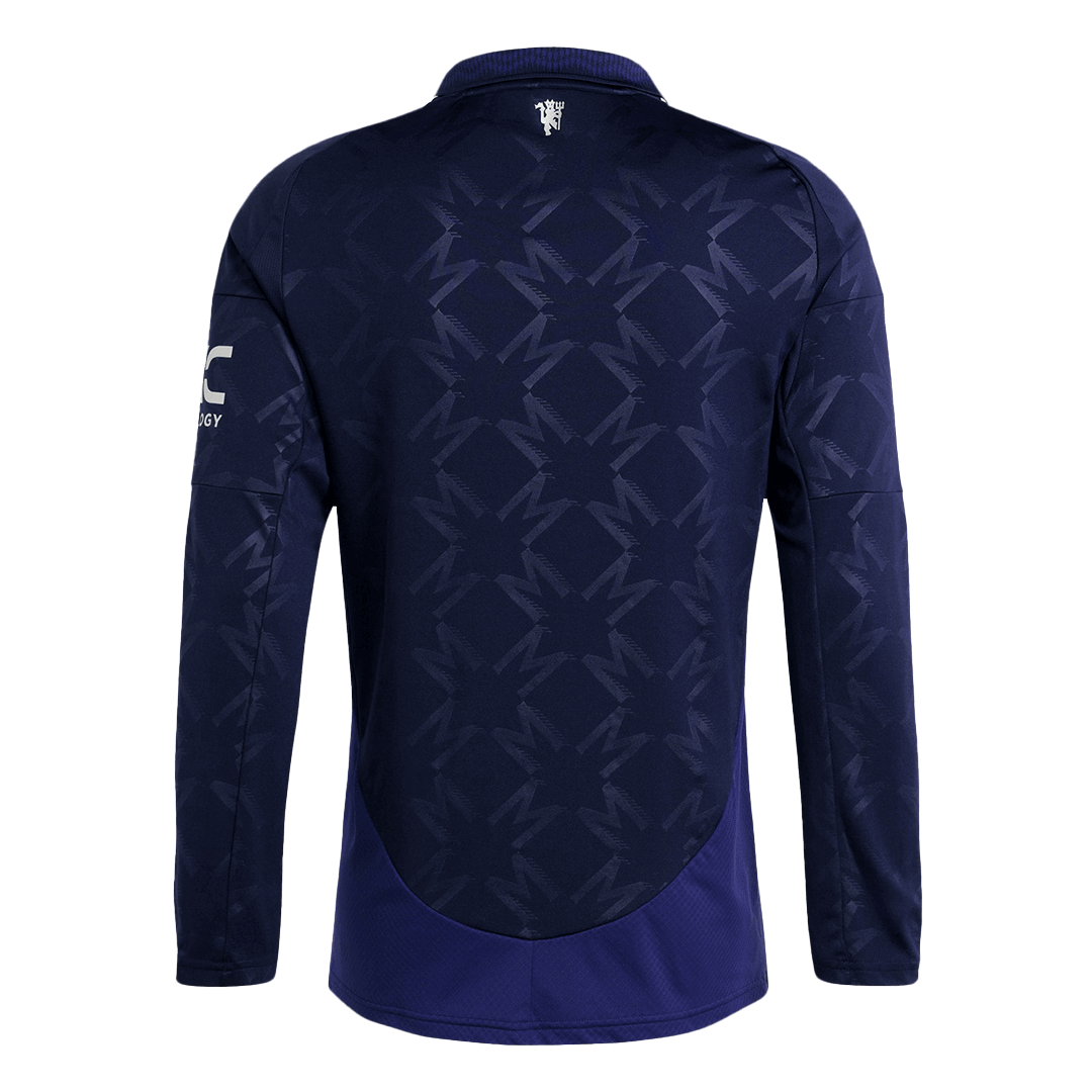 Manchester United Away Long Sleeve Soccer Jersey 2024/25