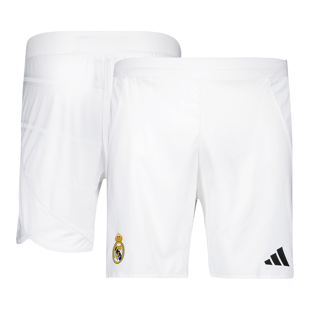 Real Madrid Home Authentic Soccer Shorts 2024/25