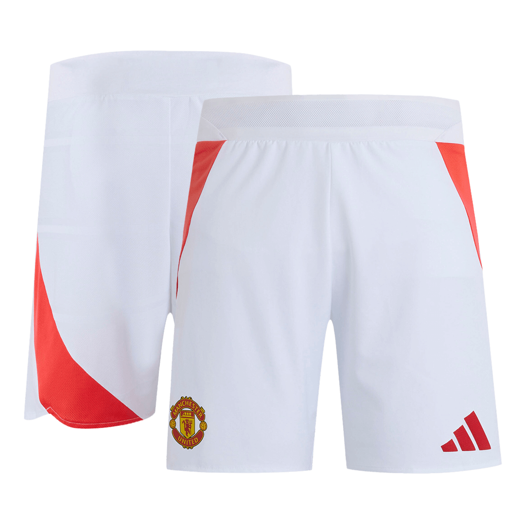 Manchester United Home Authentic Soccer Shorts 2024/25
