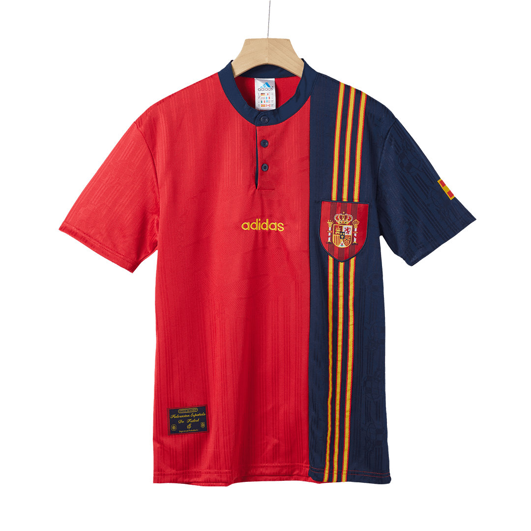 Vintage Soccer Jersey Spain Home 1996