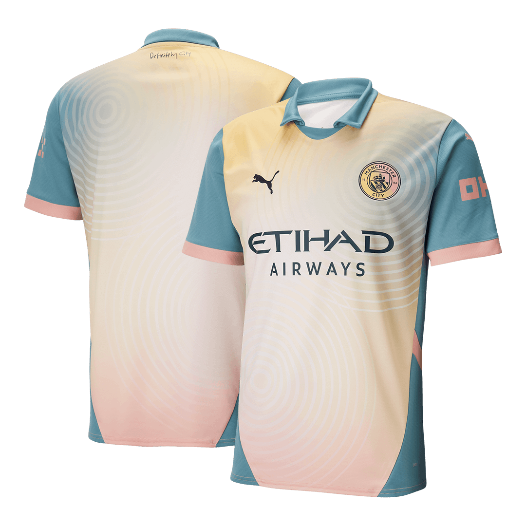 Manchester City Fourth Away Soccer Jersey 2024/25 - Definitely City