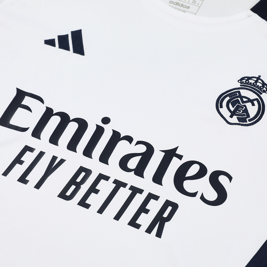 Real Madrid Pre-Match Soccer Jersey 2024/25 White