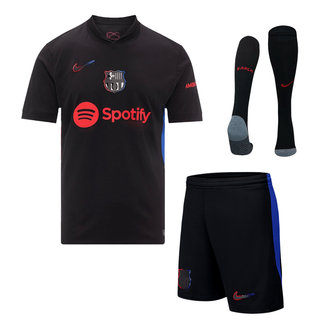 Barcelona Away Jerseys Full Kit 2024/25