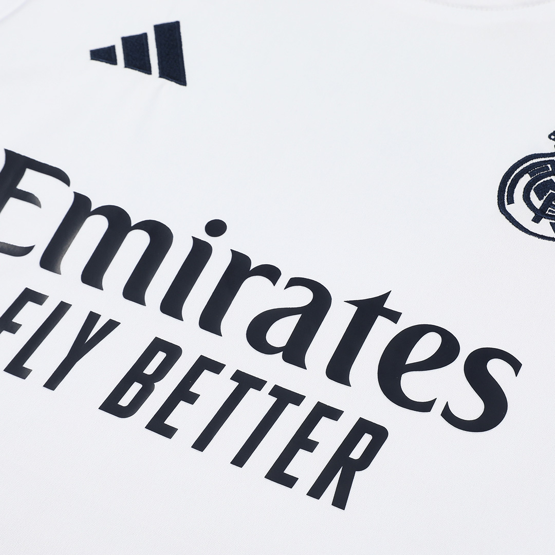 Real Madrid Pre-Match Sleeveless Top 2024/25 White