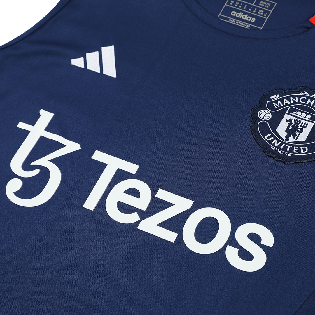 Manchester United Pre-Match Sleeveless Top 2024/25 Navy