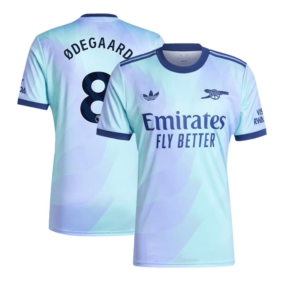 ØDEGAARD #8 Arsenal Third Away Soccer Jersey 2024/25