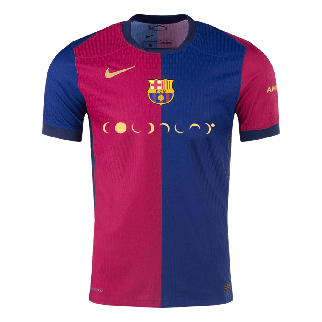 Barcelona Home Authentic Soccer Jersey 2024/25 - COLDPLAY