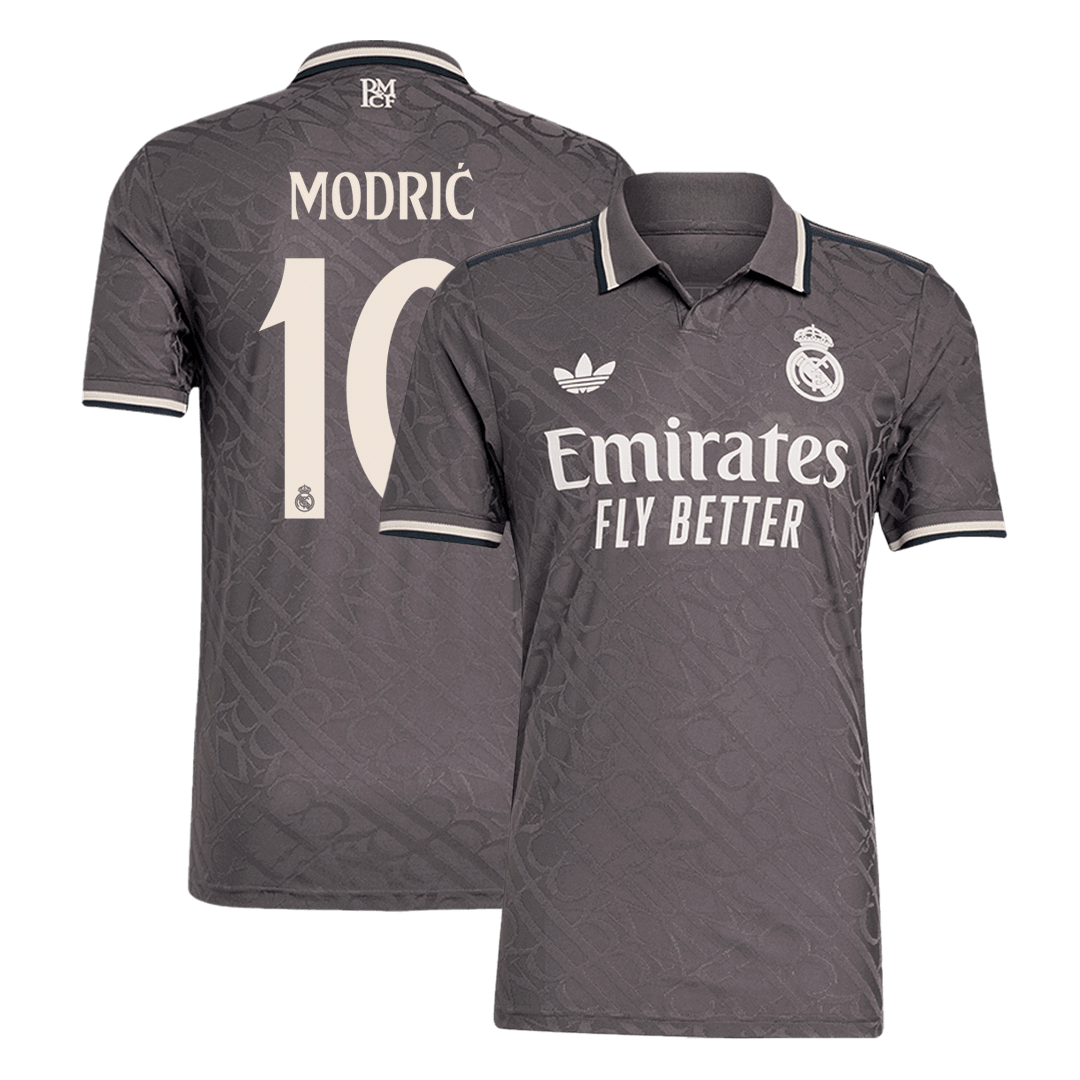 MODRIĆ #10 Real Madrid Third Away Authentic Soccer Jersey 2024/25
