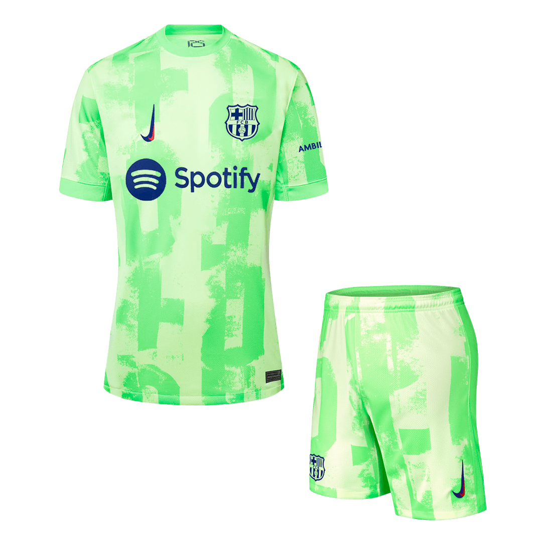 Barcelona Third Away Jerseys Kit 2024/25