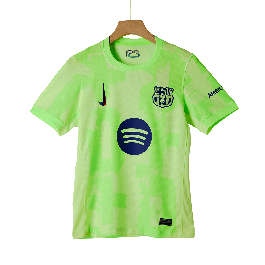 Barcelona Third Away Jerseys Full Kit 2024/25- (Spotify Logo Without Text)