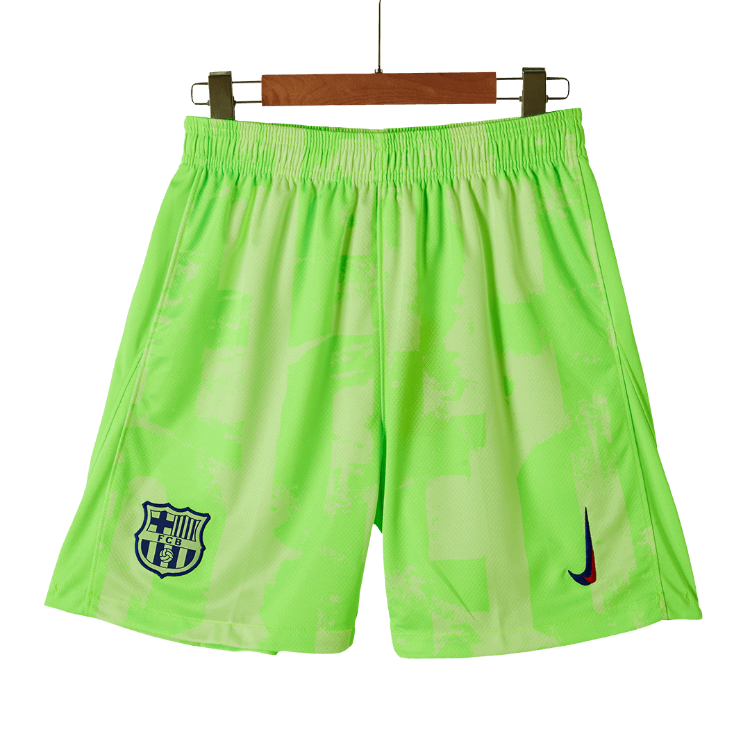 Barcelona Third Away Jerseys Full Kit 2024/25- (Spotify Logo Without Text)