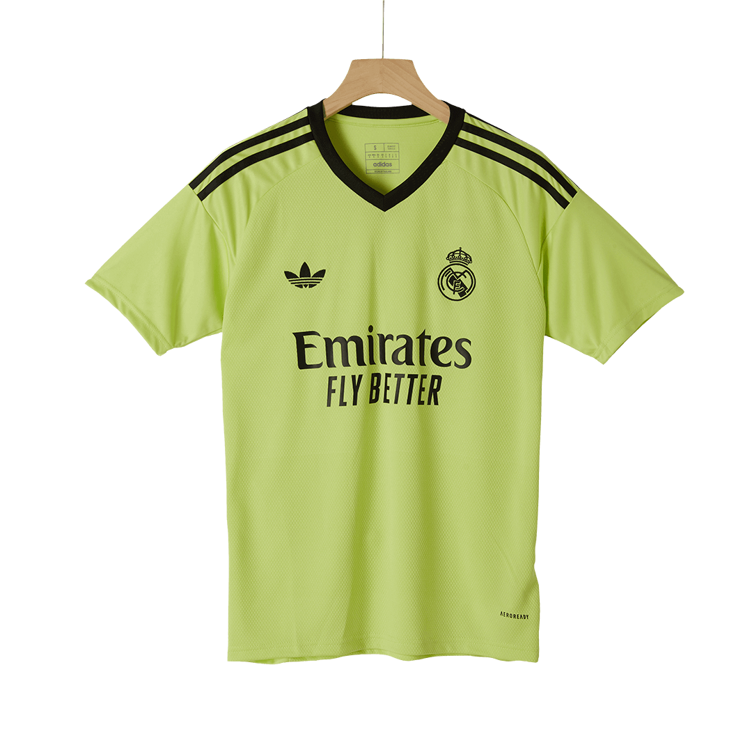 Real Madrid Third Away Goalkeeper Soccer Jersey 2024/25 Yellow