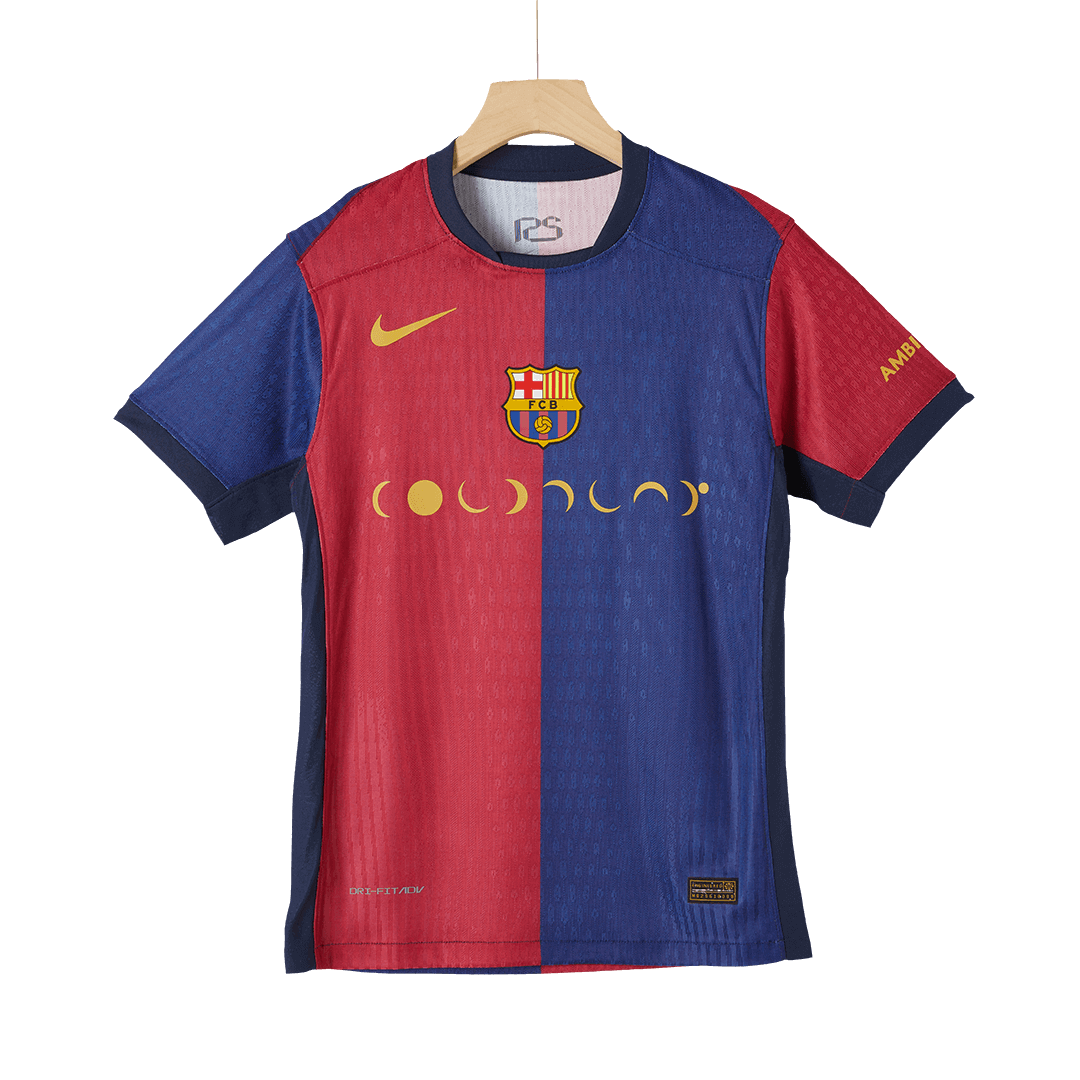 Barcelona Home Authentic Soccer Jersey 2024/25 - COLDPLAY