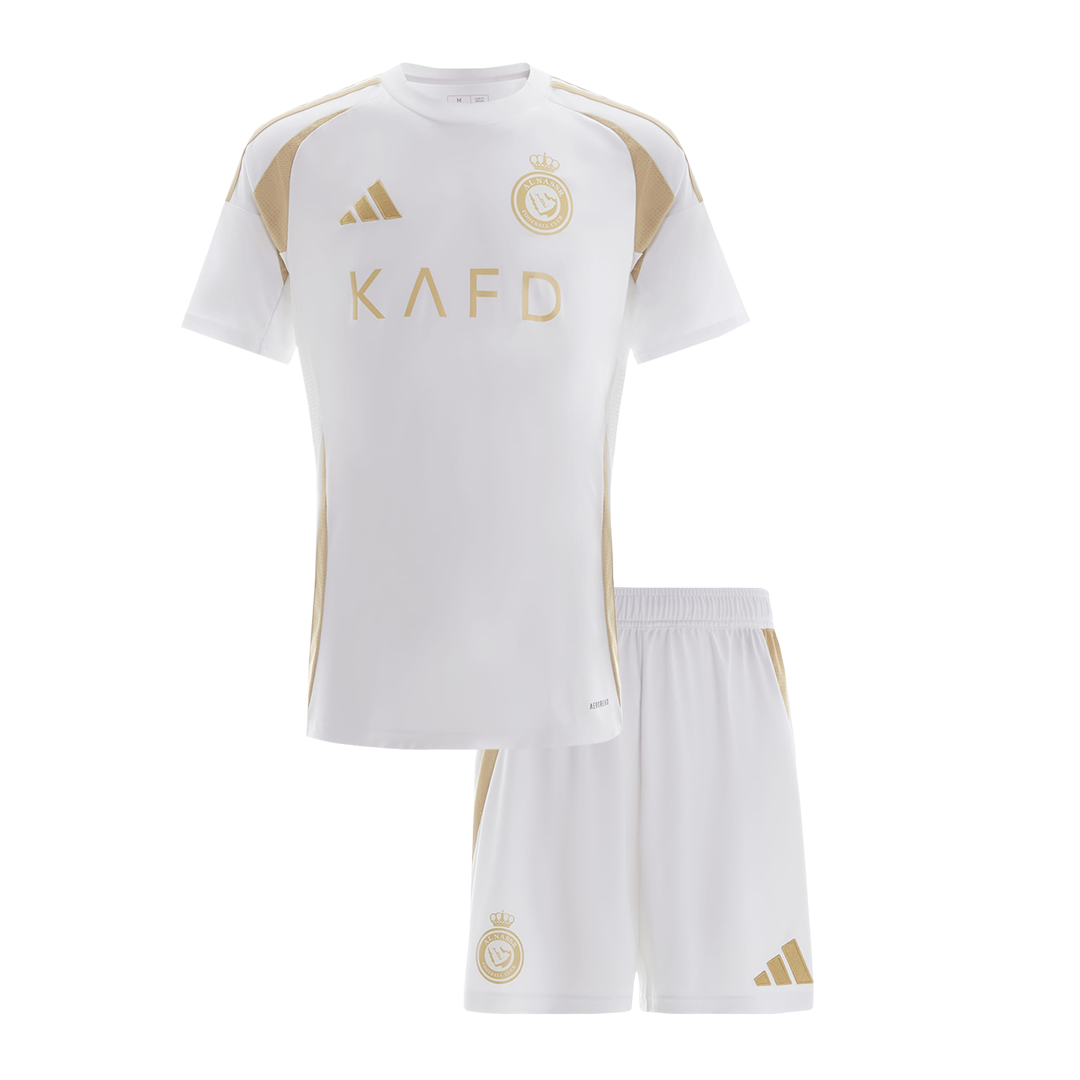 Al Nassr Third Away Kids Soccer Jerseys Kit 2024/25