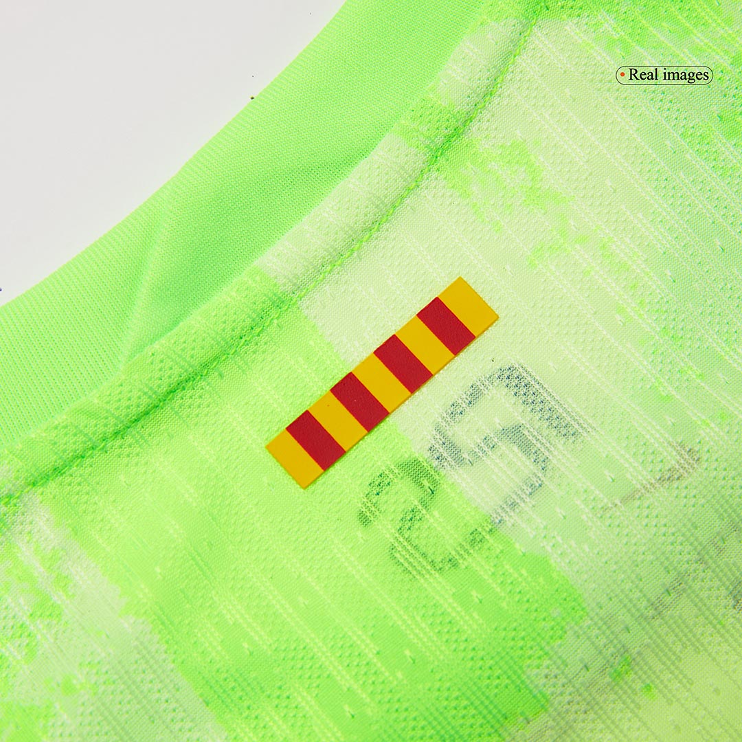 Barcelona Third Away Authentic Soccer Jersey 2024/25 -(Spotify Logo Without Text)