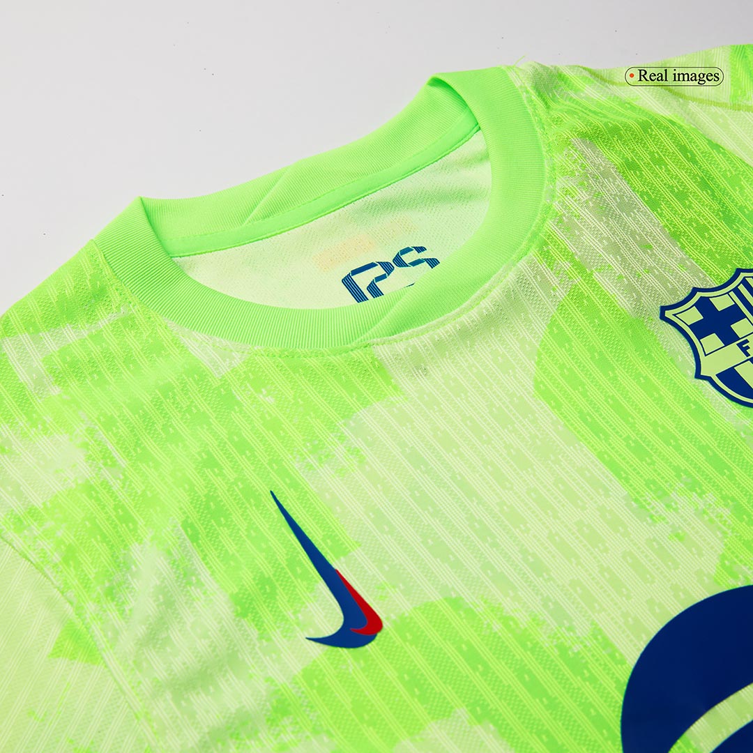 Barcelona Third Away Authentic Soccer Jersey 2024/25 -(Spotify Logo Without Text)
