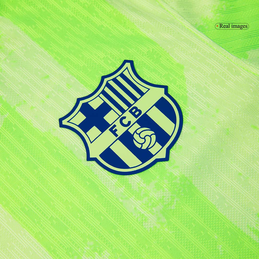 Barcelona Third Away Authentic Soccer Jersey 2024/25 -(Spotify Logo Without Text)