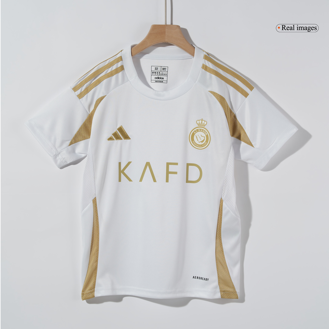 Al Nassr Third Away Kids Soccer Jerseys Kit 2024/25