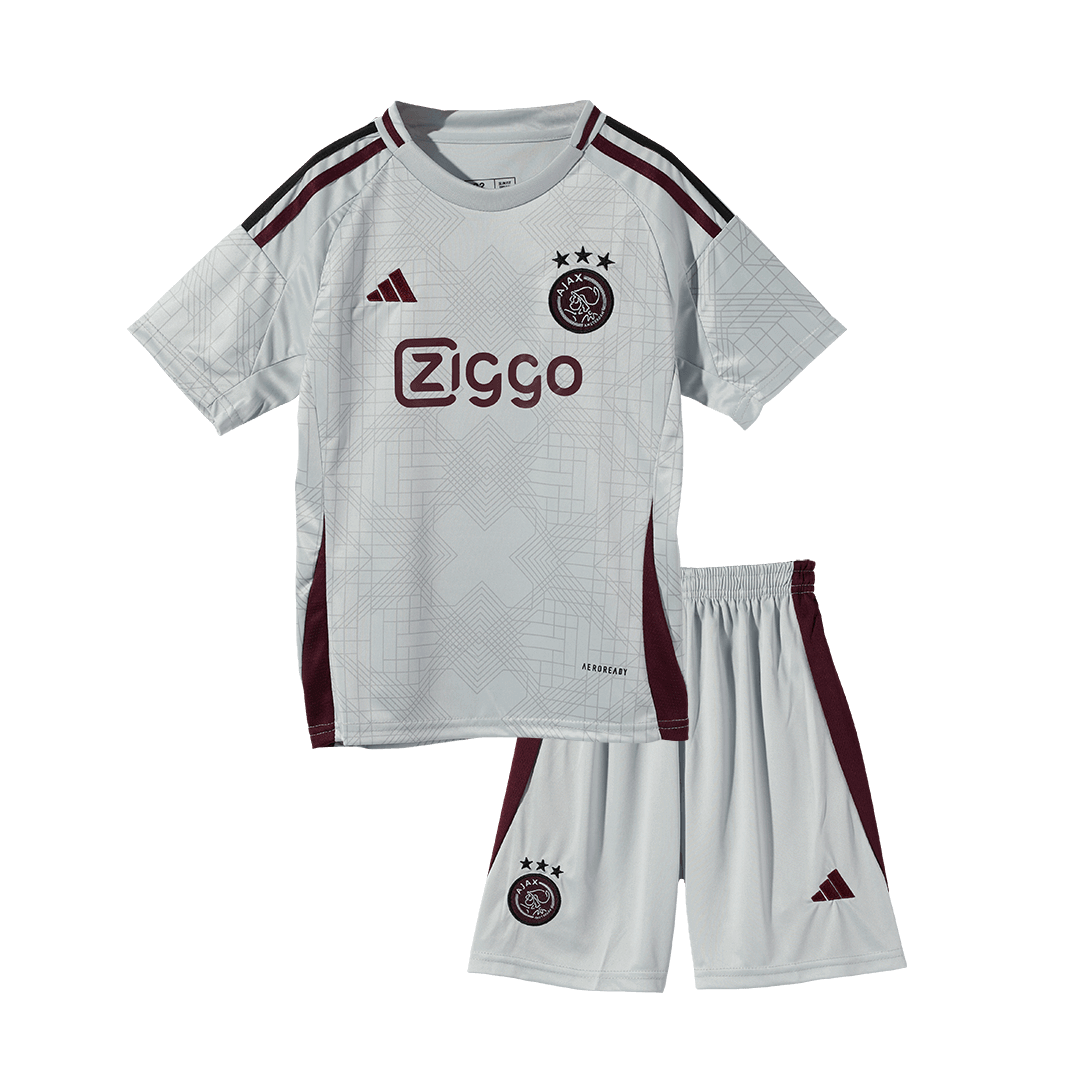 Ajax Third Away Kids Soccer Jerseys Kit 2024/25