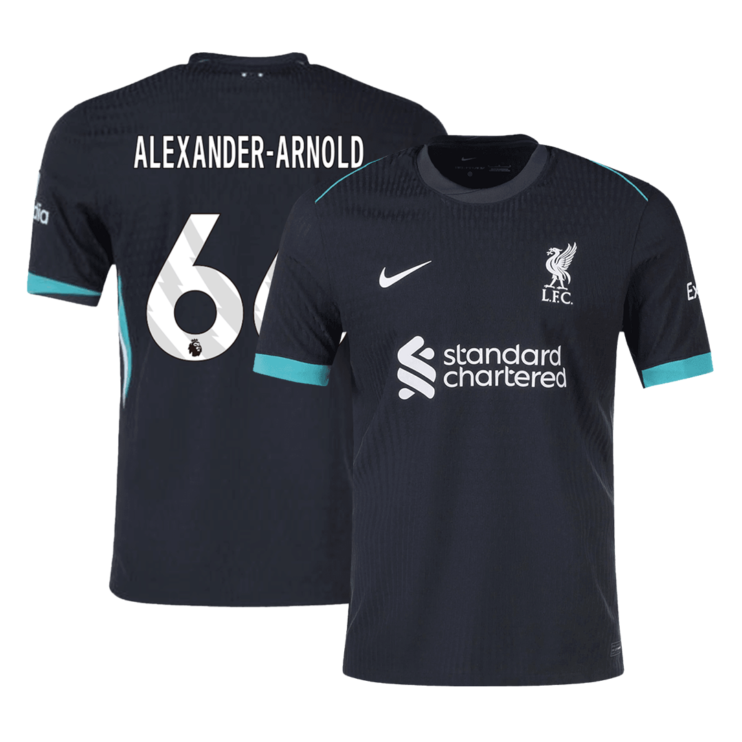 ALEXANDER-ARNOLD #66 Liverpool Away Authentic Soccer Jersey 2024/25