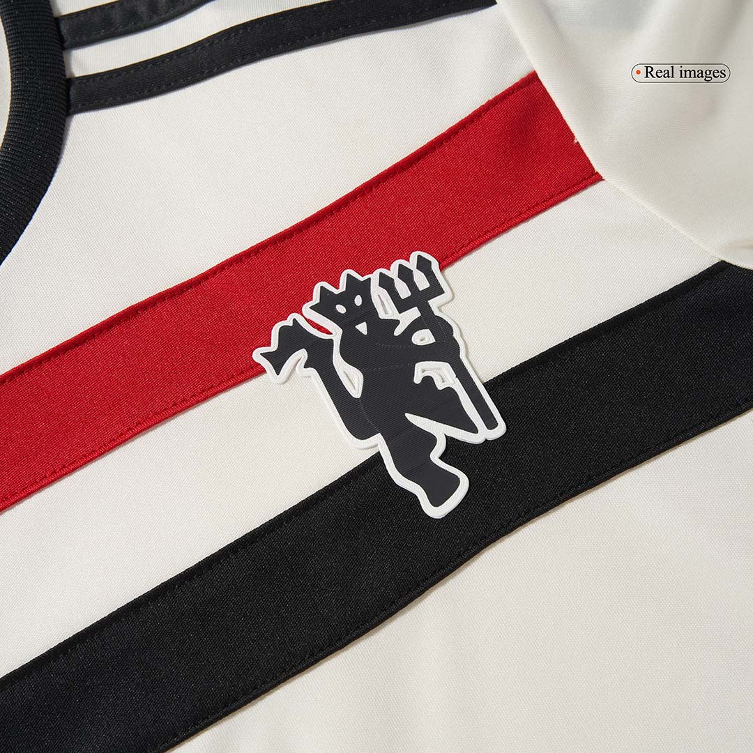 Manchester United Third Away Kids Soccer Jerseys Kit 2024/25