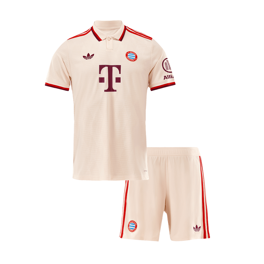 Bayern Munich Third Away Kids Soccer Jerseys Kit 2024/25 - UCL