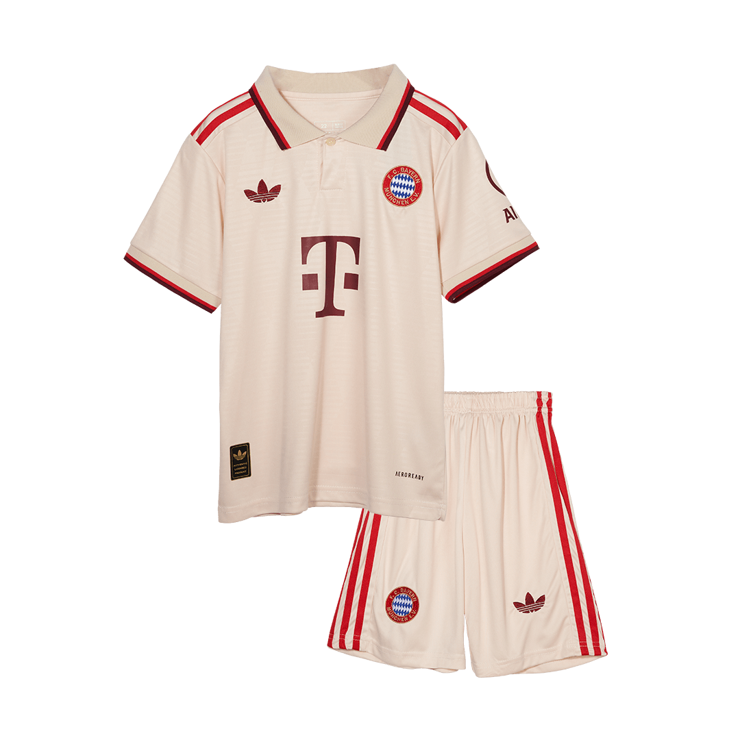 Bayern Munich Third Away Kids Soccer Jerseys Kit 2024/25 - UCL