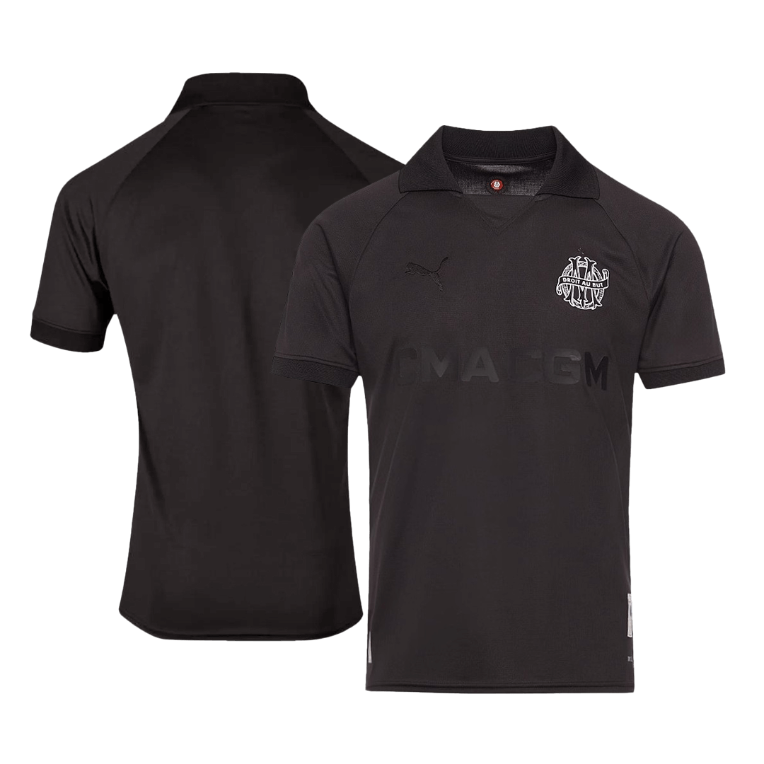 Marseille Goalkeeper Soccer Jersey 2024/25 Black - 125th Anniversary