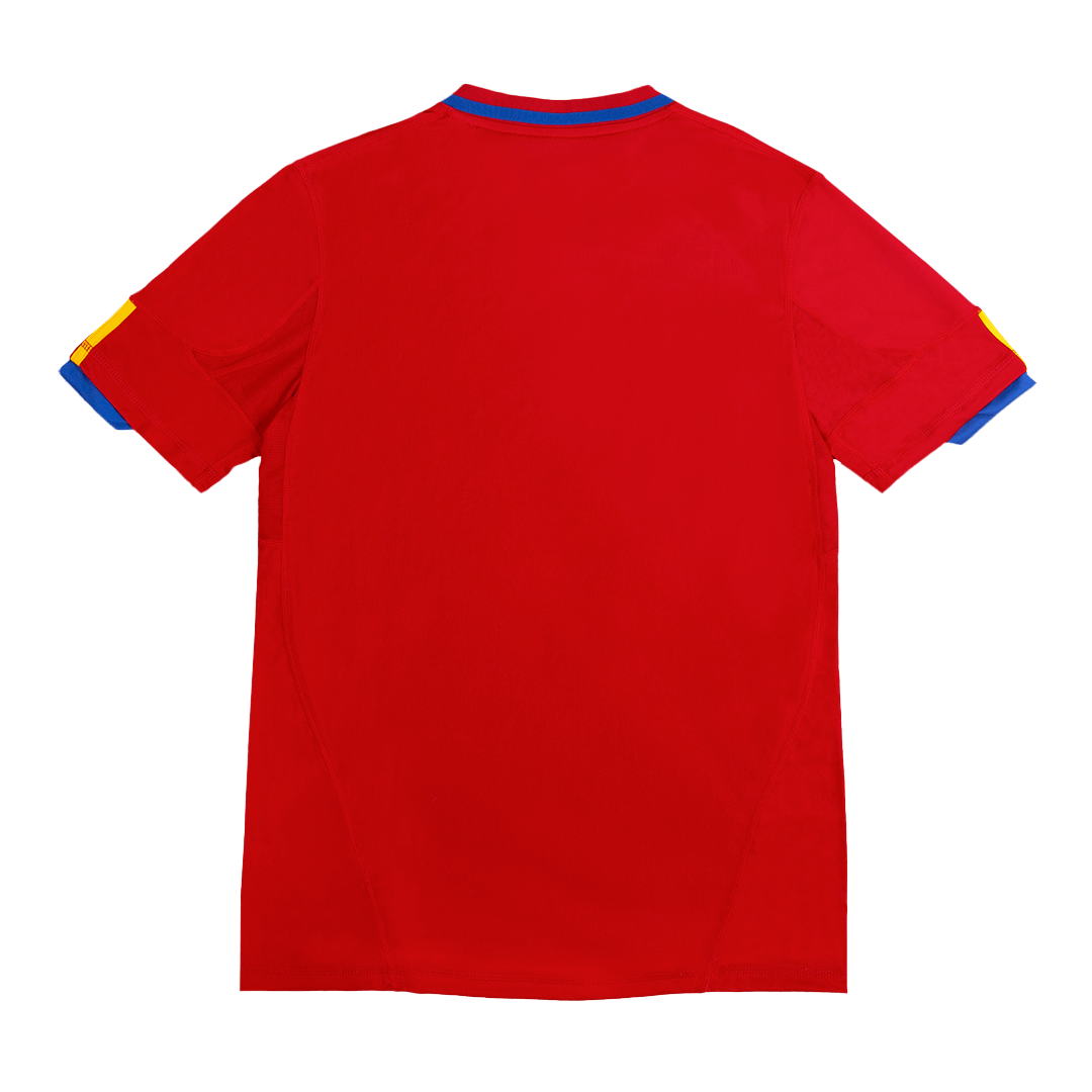 Vintage Soccer Jersey Spain Home 2010