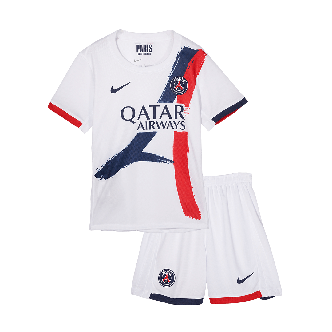 PSG Away Kids Soccer Jerseys Kit 2024/25