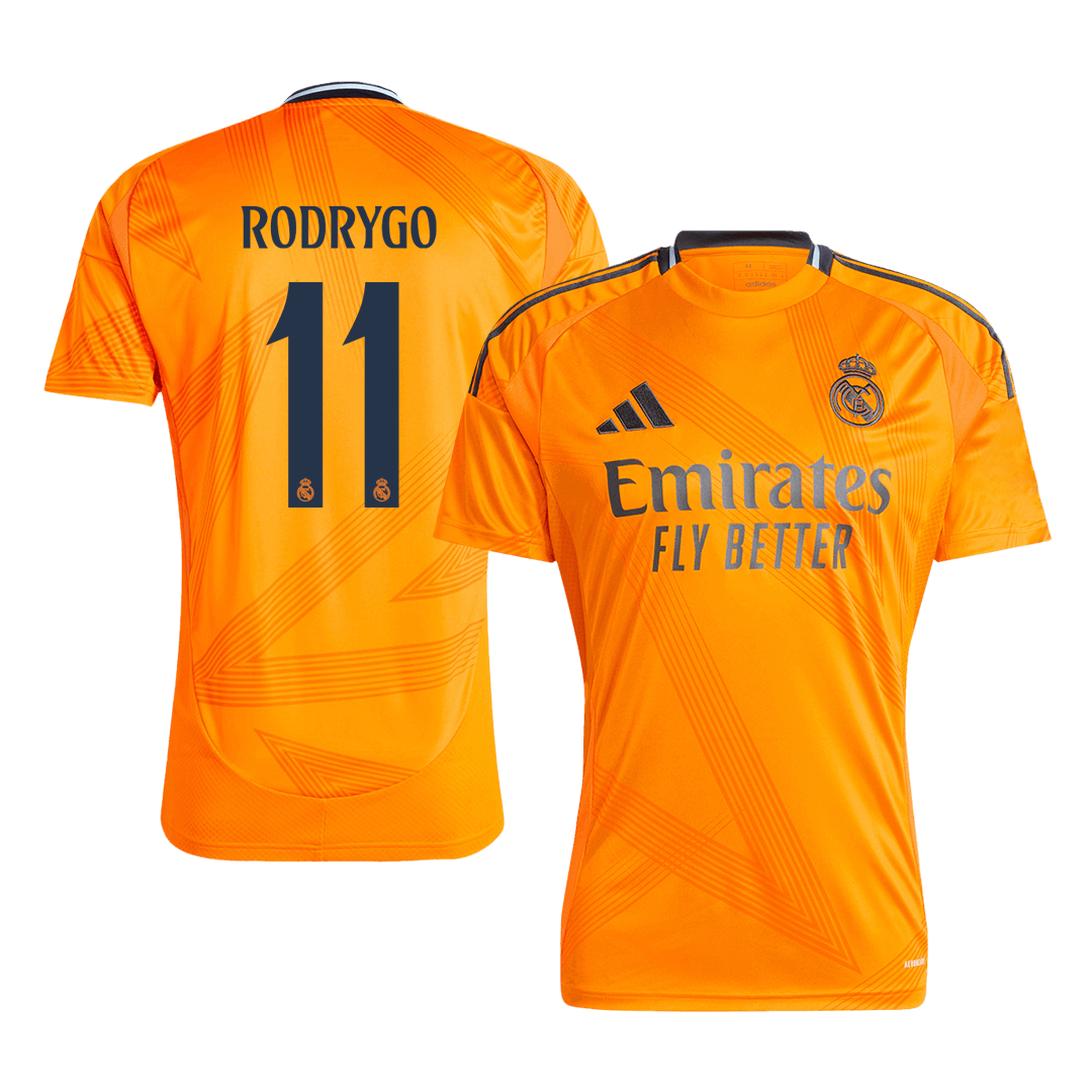 RODRYGO #11 Real Madrid Away Soccer Jersey 2024/25