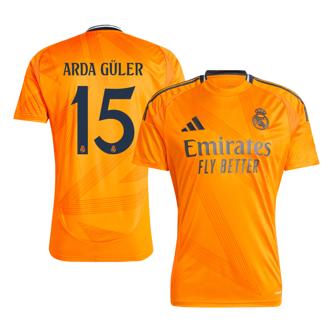ARDA GÜLER #15 Real Madrid Away Soccer Jersey 2024/25