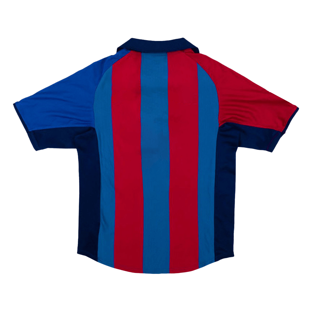 Vintage Soccer Jersey Barcelona Home 2001/02