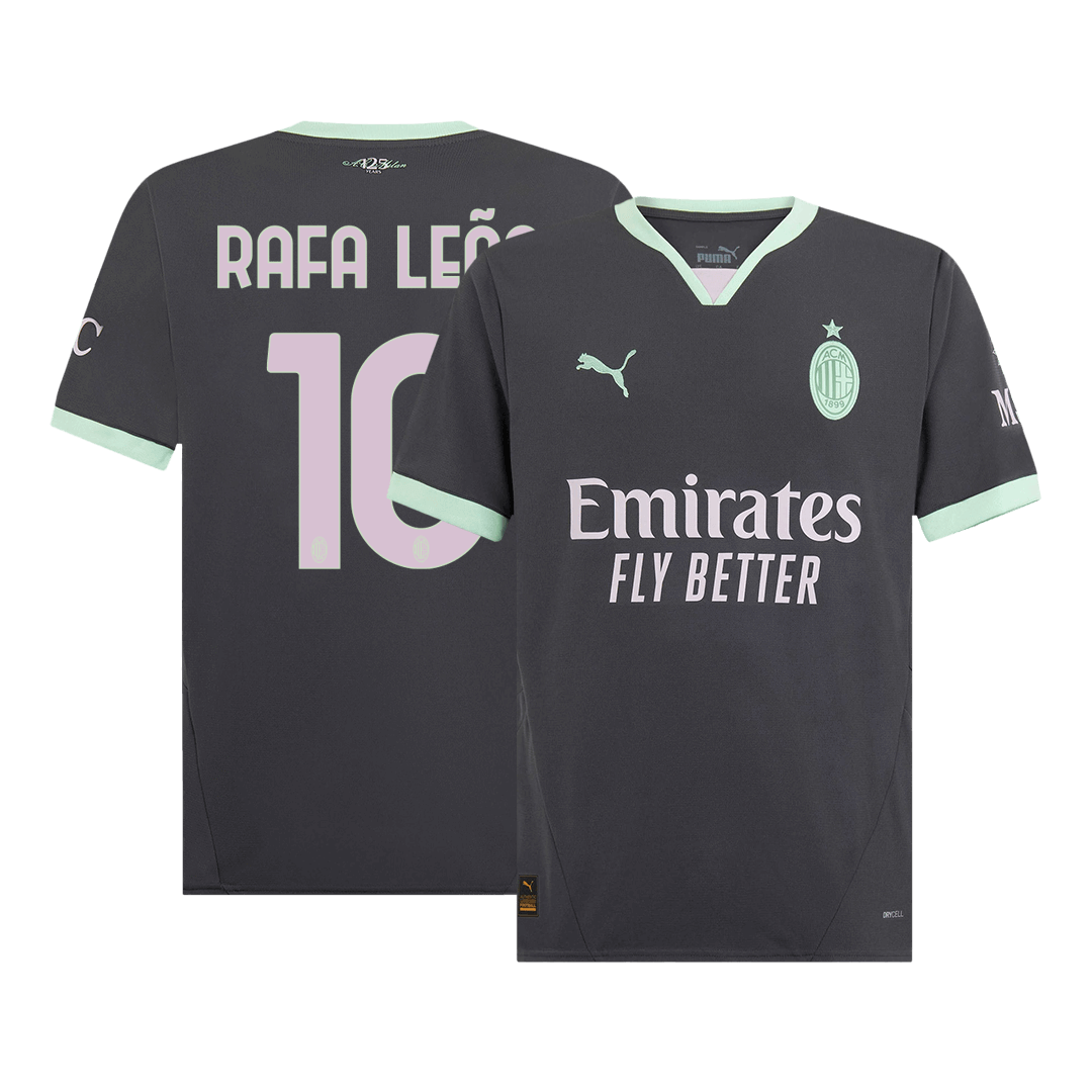 RAFA LEÃO #10 AC Milan Third Away Soccer Jersey 2024/25