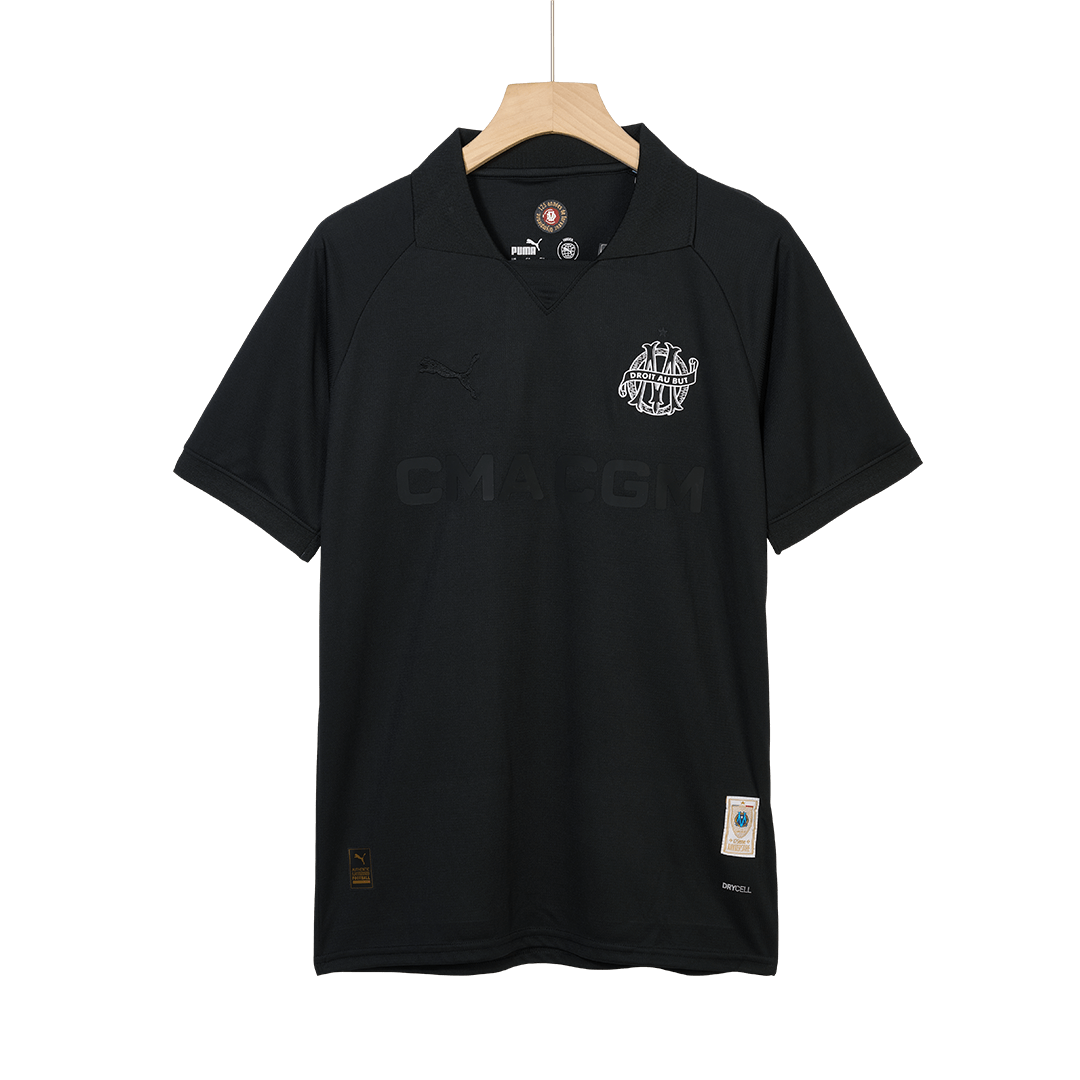 Marseille Goalkeeper Soccer Jersey 2024/25 Black - 125th Anniversary
